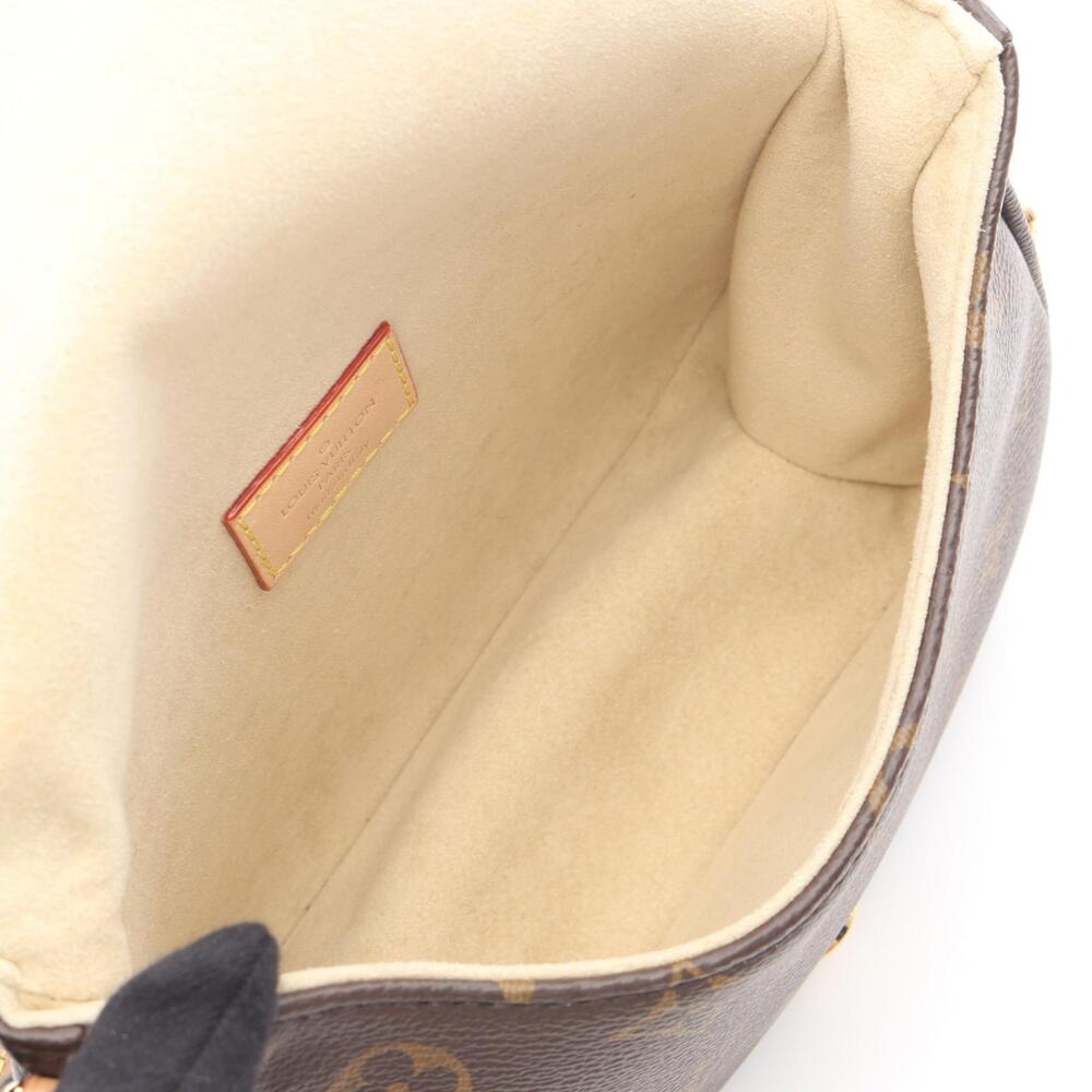 Louis Vuitton Saumur Handbag Canvas Monogram Brown - Picture 3 of 8